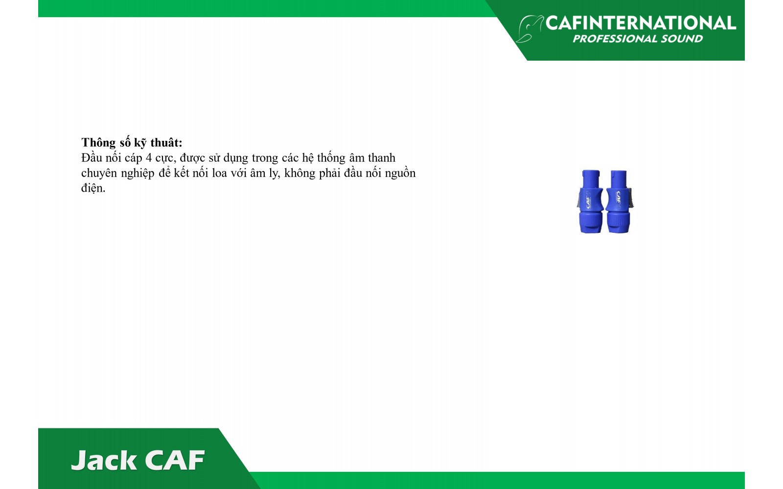 Jack CAF